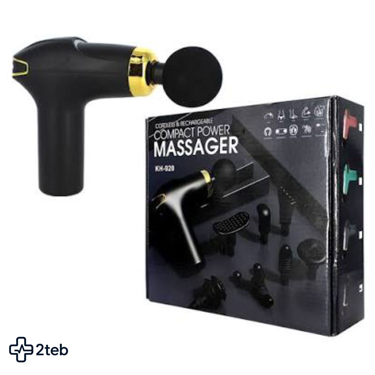 ماساژور تفنگی شارژی مدل KH-920 - Image 2