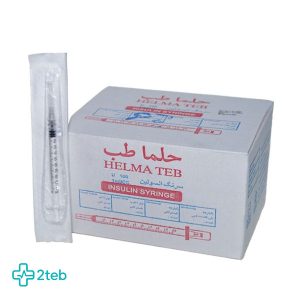 سرنگ انسولین لوئرلاک گیج 29 حلما طب